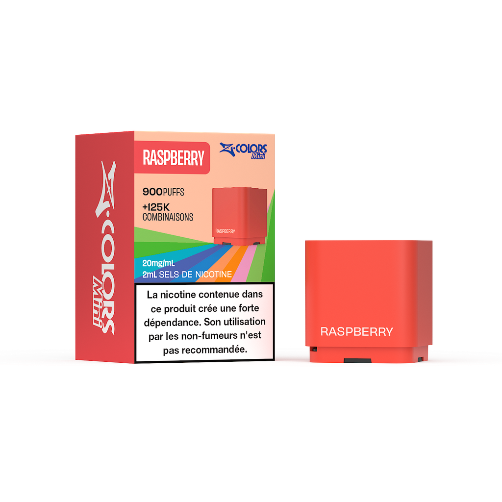 Z LAB Cartouches Z Colors Mini Raspberry 2ml