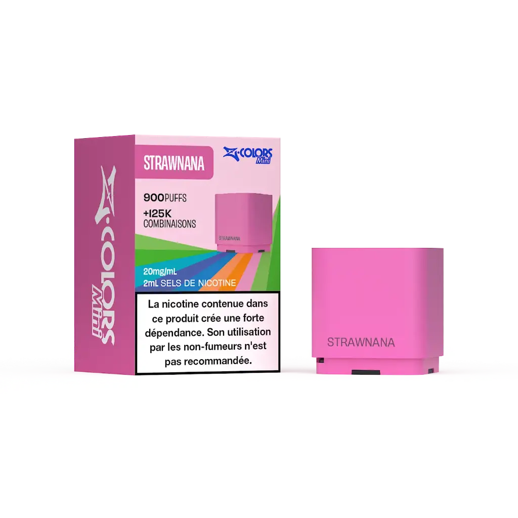 Z LAB Cartouches Z Colors Mini Strawnana 2ml